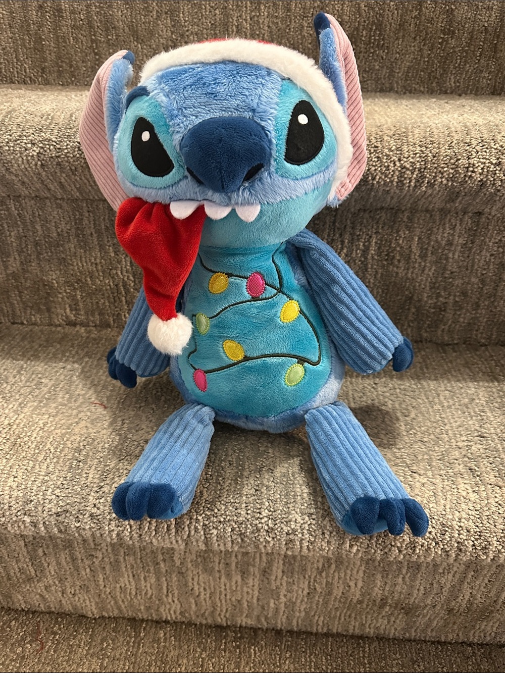 Disney "Santa Stitch" Scentsy Buddy